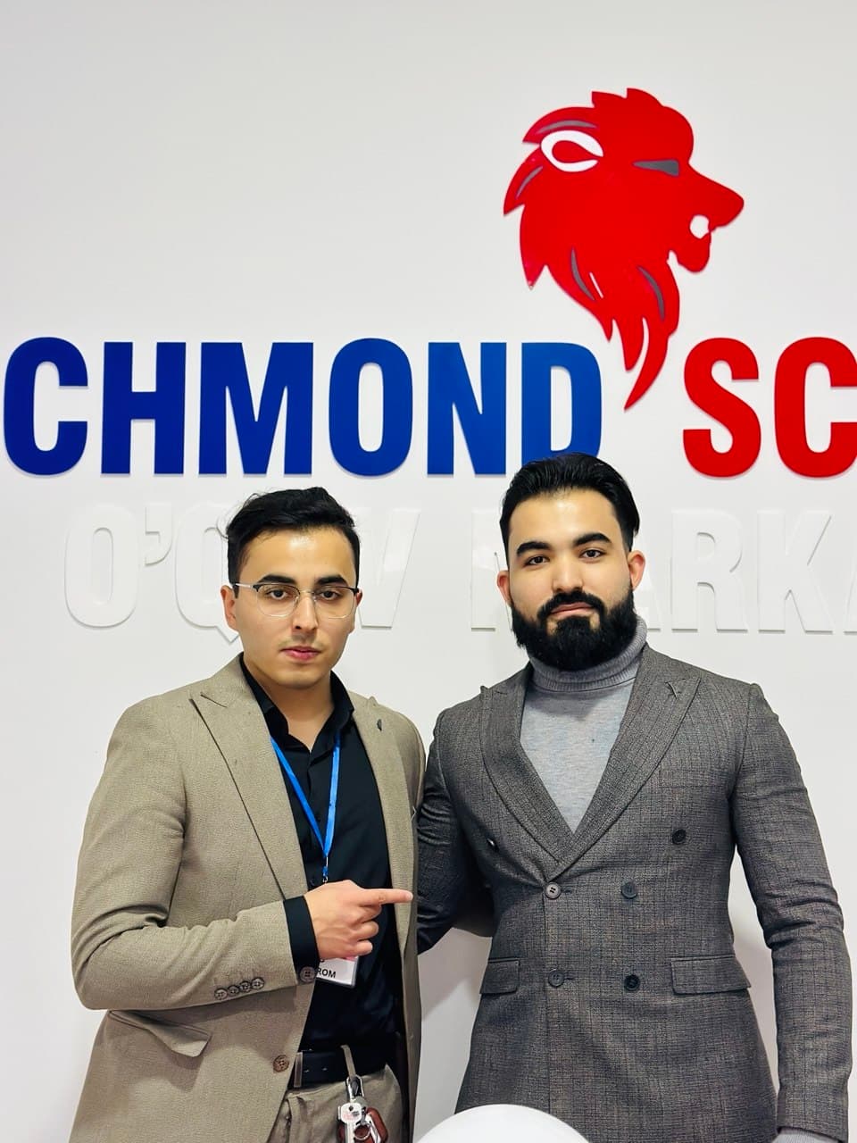 Bakhrom Botirov and Doniyor Botirov, founders of SATTEST.UZ